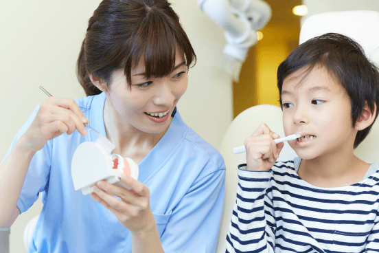 歯磨き指導